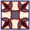 TURKEY QUILT SQUARE APPLIQUE