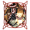 TEDDY BEAR SCROLL BORDER