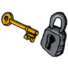 LOCK AND KEY