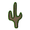 APPLIQUE CACTUS