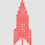 CROSS STITCH ROCKET