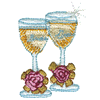 BRIDE & GROOM GLASSES