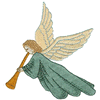 ANGEL BLOWING HORN