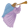 ANGEL BLOWING HORN