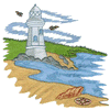 LIGHTHOUSE SCENE