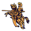 KNIGHT ON HORSEBACK