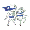 KNIGHT ON HORSEBACK