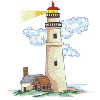 LIGHTHOUSE SCENE