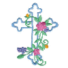 FLORAL CROSS