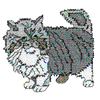 CROSS STITCH CAT