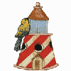 LIGHTHOUSE BIRDHOUSE