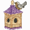 LAVENDER BIRDHOUSE