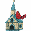 CHURCH BIRDHOUSE