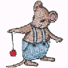 MOUSE WITH YO-YO