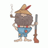 OLD MAN WITH GUN