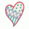 APPLIQUE HEART