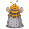 BEE ON THIMBLE