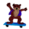 SKATE BOARD TEDDY