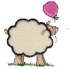 LAMB WITH BALLOON