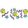 TENNIS BALL BORDER