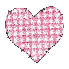 GINGHAM HEART