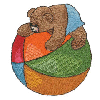 BEAR WITH BEACH BALL