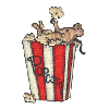 MOUSE W/ POPCORN