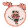 PLUSH PALS PIGS APPLIQUE