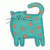 CAT W/SPOTS