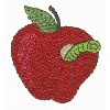 APPLE W/WORM