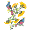 BIRDS & SUNFLOWERS