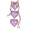 HEARTS ON A RIBBON