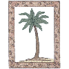 FRAMED PALM TREE