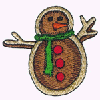 GINGERBREAD SNOWMAN