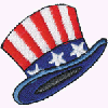 PATRIOTIC TOP HAT