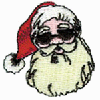 SANTA WITH SUNGLASSES