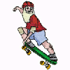 SANTA SKATEBOARDING