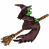 WITCH ON BROOM