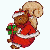 CHRISTMAS SQUIRREL