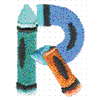 R-CRAYON ALPHABET