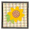 SUNFLOWER QUILT APPLIQUE