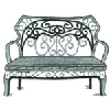 IRON LOVESEAT