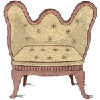 VICTORIAN LOVESEAT