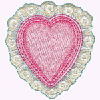 HEART W/ LACE