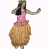 HAWAIIAN HULA DANCER