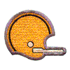 FOOTBALL HELMET APPLIQUE