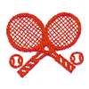 TENNIS RACQUETS W/ BALLS