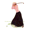 OLD FASHIONED GOLFER