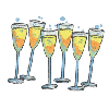 CHAMPAGNE GLASSES