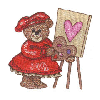 TEDDY BEAR PAINTING